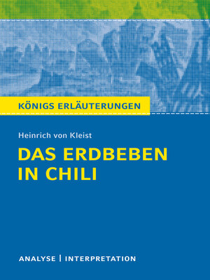 cover image of Das Erdbeben in Chili.